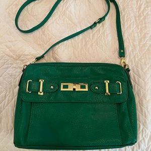 Olivia+Joy Green Vegan leather Purse